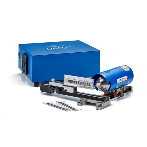 Direct Analysis in Real Time Mass Spectrometry (DART-MS) equipment in a scientific instrument